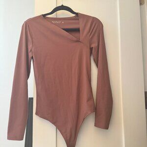 Abercrombie & Fitch Mauve Bodysuit in Size Small